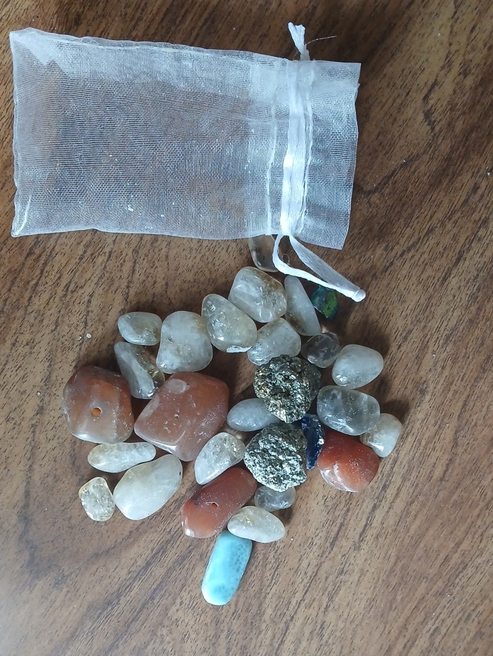 Natural Mixed Stone Set - Multicolor